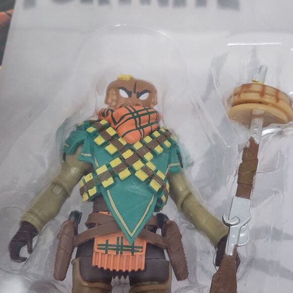 Jazwares Fortnite Solo Mode Series Mancake Gathomme 4" Action Figure Series 17 - Picture 11 of 11